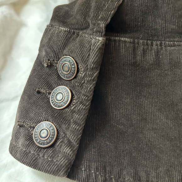 FREE PEOPLE WE THE FREE Jovi Corduroy‎ Jumpsuit Brown L - Picture 9 of 16